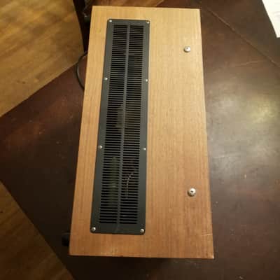 TEAC RESTORED A-1200U 3-head R2R 2-track 1/4" stereo 7" reel to reel recorder tape deck player 1970s - stained wood and stainless steel image 6
