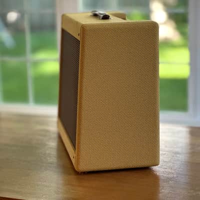 Mojotone FENDER TWEED DELUXE STYLE 1X12 COMBO GUITAR AMP CABINET 2022 with SPEAKER image 3