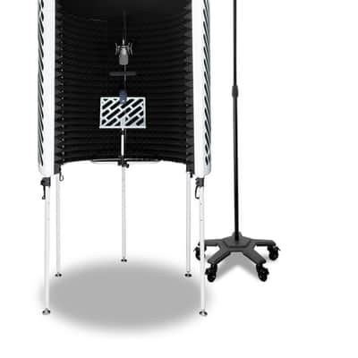 Imperative Audio PVB Portable Vocal Booth & Overhead microphone stand image 8