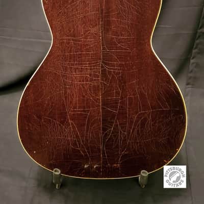 1943 Gibson L-00 Parlor Acoustic in Sunburst; Comes with After-Market Hard Case and Pro-Setup! image 3