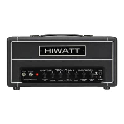 Hiwatt T-Series TB20/10 20/10-Watt Tube Guitar Amplifier Head - Black - Open Box image 2