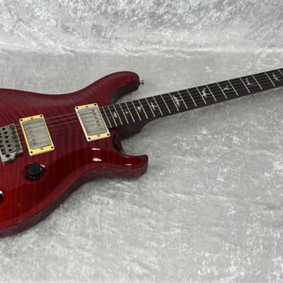 2004 USA Paul Reed Smith PRS Custom 22 in Ruby Red with Chevron 10 Top w/ case Dragon II image 21