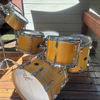 Gretsch Gretsch Drums, 1979-80 Vintage Blond Jasper Maple Shells - $5,500 (Homewood) 1979-80 - Natural Maple image 7
