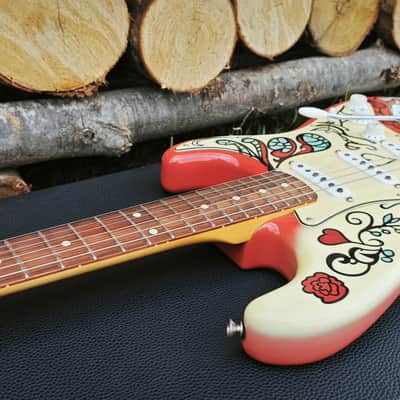 Fender Jimi Hendrix Artist Series Signature Monterey Stratocaster 2017 - 2018 - Monterey Graphic image 18