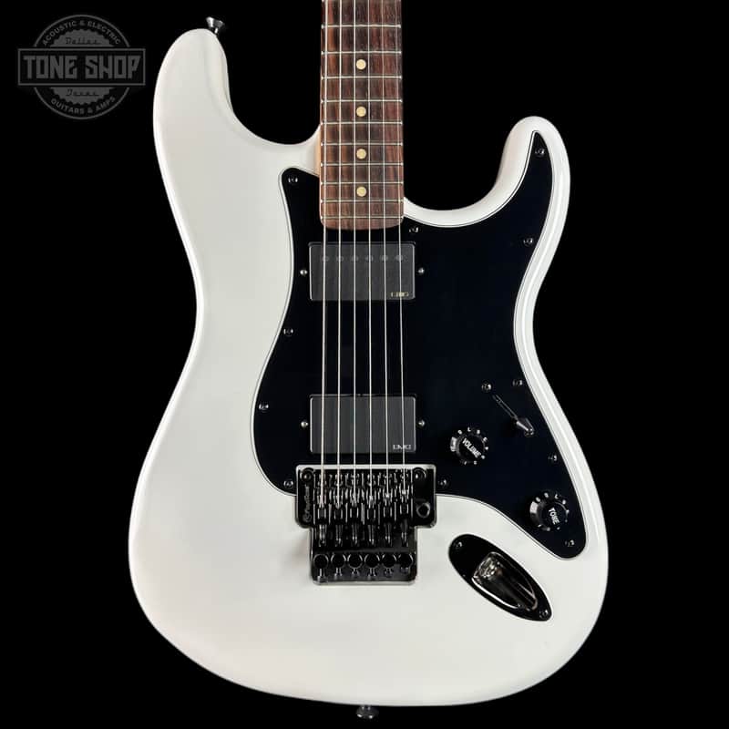 Used Squier Contemporary Strat HH FR White w/bag TSU25014 image 1