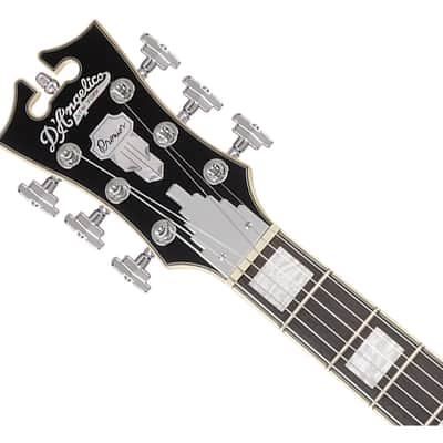 D'Angelico Premier Bedford SH Semi-Hollow Guitar - Black Flake - B-Stock image 4