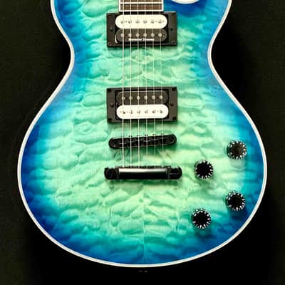 Dean - Select - Thoroughbred - Quilted Maple - Ocean Burst - Seymour Duncan SH5/APH1 Pickups - Discontinued, Call for Best Price !!! image 1