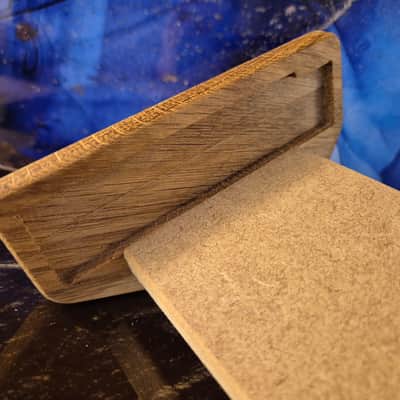 Solid Oak 30° Synth Stand for Donner L1 – Handmade by Synths and Wood UK image 15