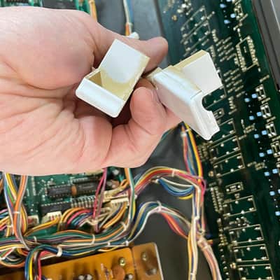 used Roland Juno 106 C and F keys (x2) image 2