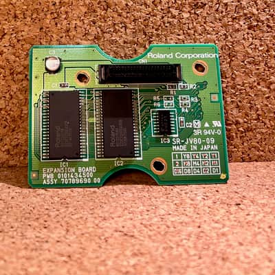 Roland SR-JV80-09 Session Expansion Board 1990s – Warranty image 2