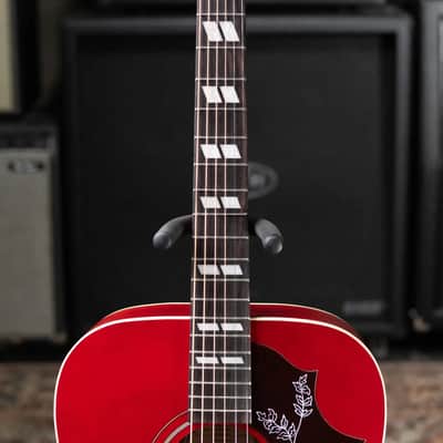 Gibson Hummingbird Special Acoustic/Electric Guitar - Satin Vintage Cherry Sunburst with Gig Bag image 6
