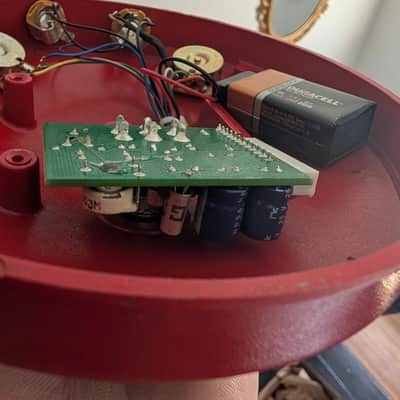 Dunlop JHF2 Jimi Hendrix Signature Fuzz Face 1990 - 1998 - Red image 3