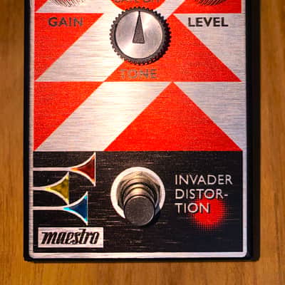 Boutique Distortion Pedal Maestro By Gibson Invader Guitar Effects High Gain Analog Pedal! image 2