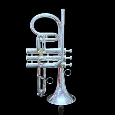 Besson Boosey & Hawkes Sovereign Cornet • Silver-Plated Eb image 7