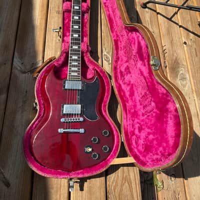 Gibson SG Standard 1981 - Cherry Rare Case image 6