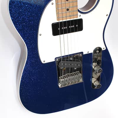 Reverend Pete Anderson Eastsider T P90 Wildwood Music Exclusive • Blue Sparkle • SKB HC image 6
