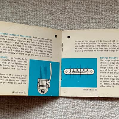 Fender Telecaster Esquire Manual 1965-1970 image 4