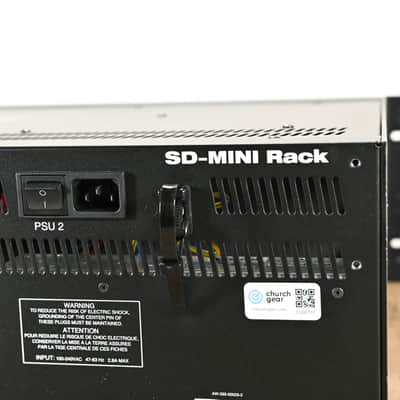 DiGiCo SD-MiNi Rack Compact 4U In/Out Rack CG007PF image 6