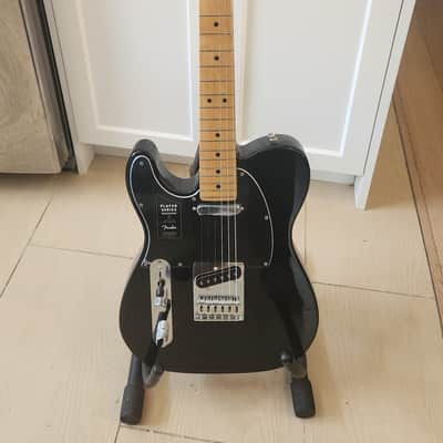 $950 Fender Telecaster Left-Handed Electric Guitar – Player Series Made in Mexico - Black image 1