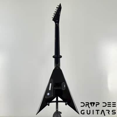 ESP LTD Jack Simmons JS-7 Baritone 7-String Electric Guitar w/ Case - Black image 12