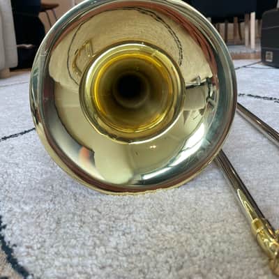Andreas Eastman ETB-221 Student Bb Trombone - Gold Brass Finish image 8