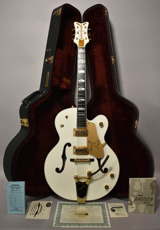 2005 Gretsch G6136T White Falcon MIJ Electric Hollow Body w/OHSC image 1