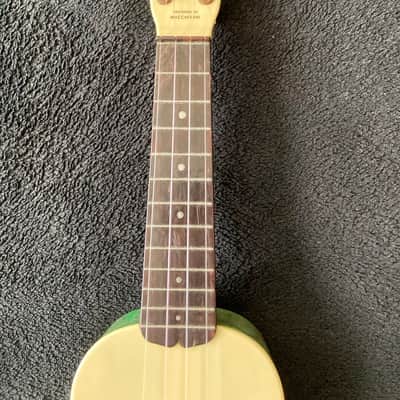 Green Maccaferri Islander Soprano Ukulele 1950s image 3