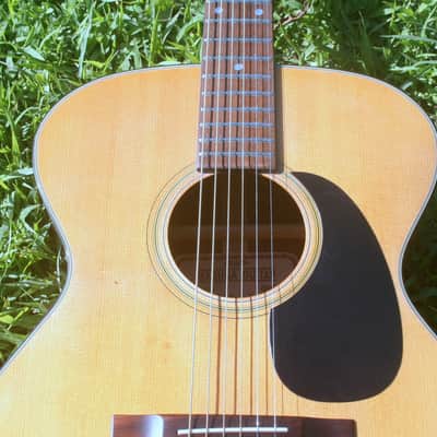 1972 Kasuga F311 (F-15) OOO size Guitar- Natural image 19