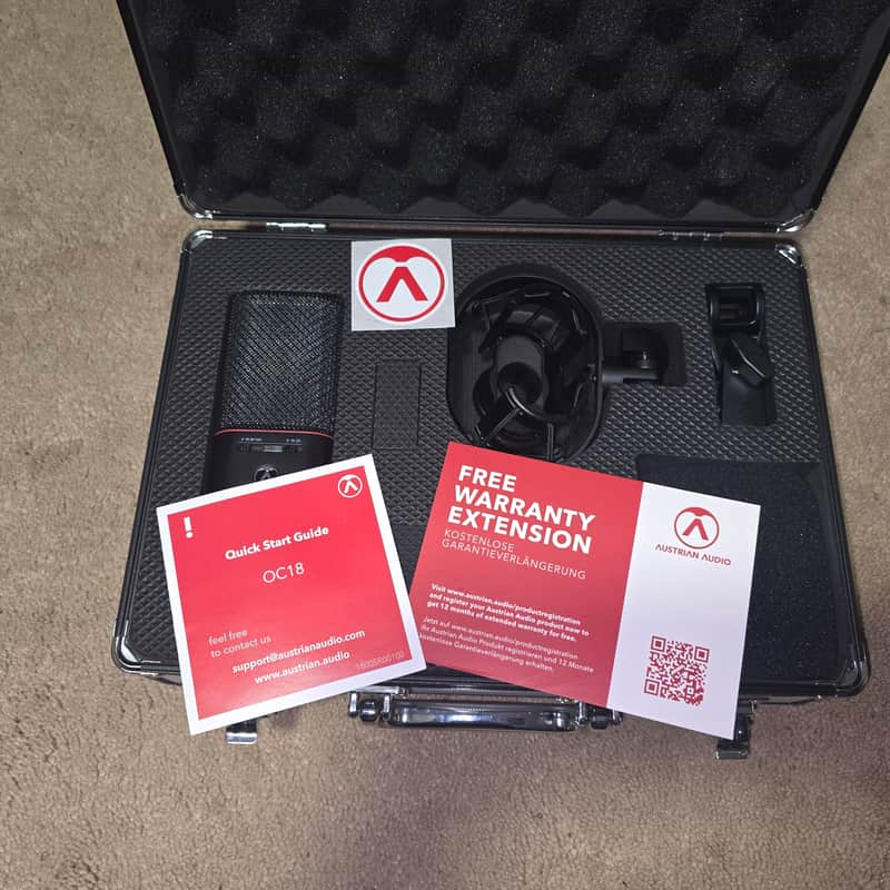 Austrian Audio OC18 Large Diaphragm Cardioid Condenser Microphone