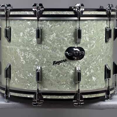 Rogers 22/13/16" 60's Fullerton-Era Holiday Drum Set - White Marine Pearl image 5