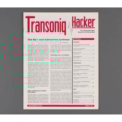 Transoniq Hacker Ensoniq User's Newsletter Issue #69