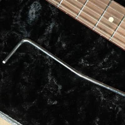 Suhr Custom Modern Mahogany Trans Blue Denim Quilt Top 2010 image 5