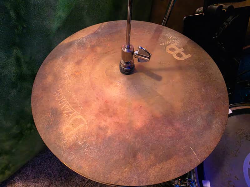 Meinl 14" Byzance Vintage Sand Hi-Hat (Pair) 2010 - Present - Sandblasted image 1