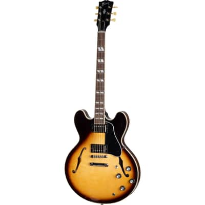 Gibson ES-345 Semi Hollow Electric Guitar - Vintage Burst image 2