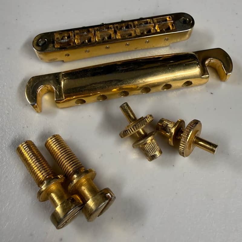 Gibson Les Paul Custom Stop Bar, Bridge, Posts, and Studs 1975-80's (B-499) image 1