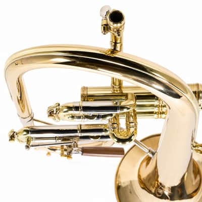 C.G. Conn 1FG 'Vintage One' Professional Bb Flugelhorn in Lacquer SN 667237 image 8