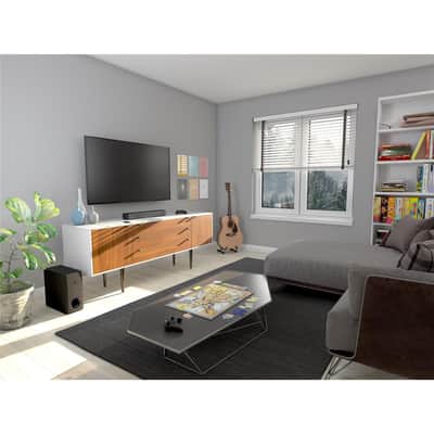 Yamaha SR-C30A 2.1-Channel Compact Sound Bar with Wireless Subwoofer, Black image 6