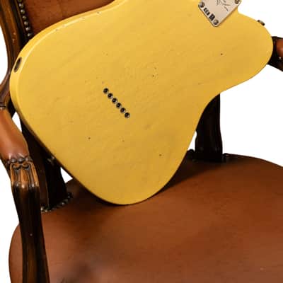 Fender Custom Shop 1951 Nocaster Journeyman Relic 1-Piece Rift Sawn Maple Neck Aged Nocaster Blonde image 5