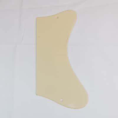 Custom Danelectro U1 U2 Style Guitar Pickguard, Blank No PU notch, 1Ply Cream
