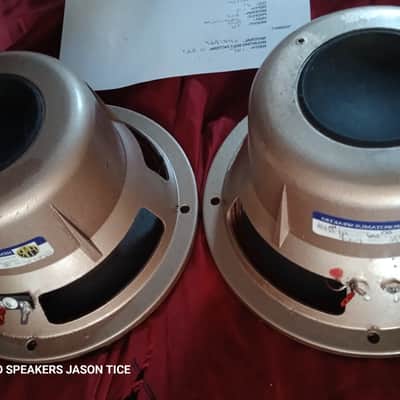 ELECTRO VOICE SP-8 *OVERHAULED WITH ALL NEW PARTS/" AS NEW" EV SP-8 SPEAKER PAIR ALL BRAND NEW COMPONENTS REFABRICATED AT PMR IN OHIO 16 OHMS 50 WATTS PAIR image 4