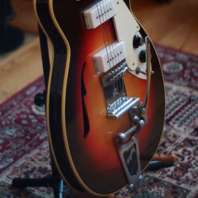 Micro-Frets Spacetone Custom Model 1970 Sunburst image 1