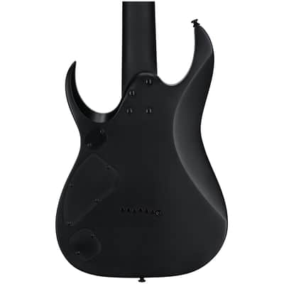 Ibanez RGDRB71 Iron Label Electric Guitar, 7-String, Black Flat Bild 5