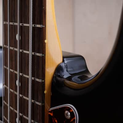 Fender JB-62LH Jazz Bass Reissue MIJ 1990 Sunburst Lefty Handed Lefty Japan w/ Bag image 19