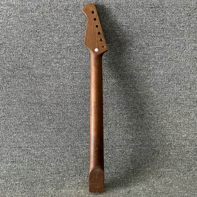 Roasted Maple Guitar Strat Style Neck, Rosewood Fingerboard 22 Frets image 2