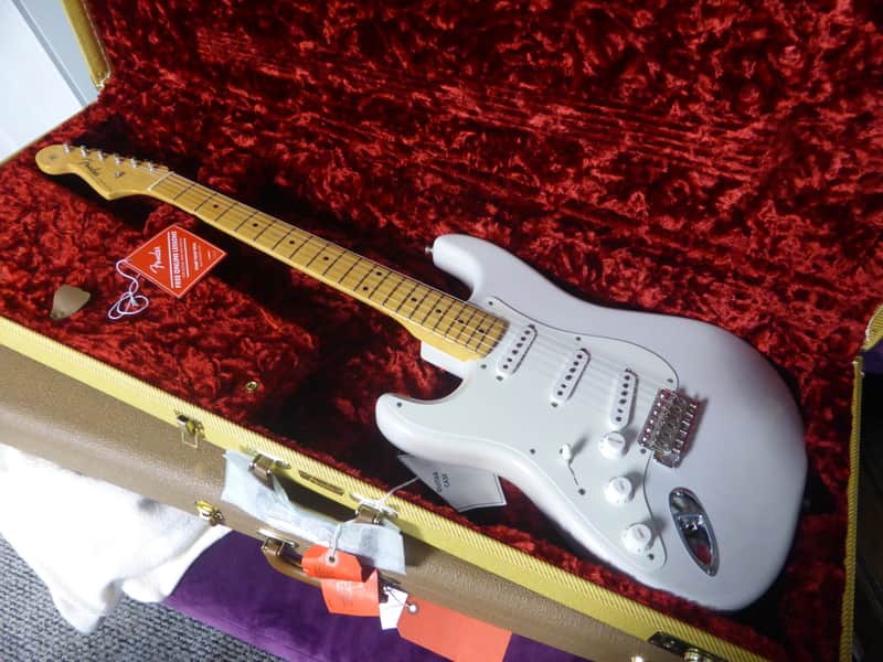Fender American Original '50s Stratocaster Left-Handed with Maple Fretboard 2018 - 2022 - White Blonde