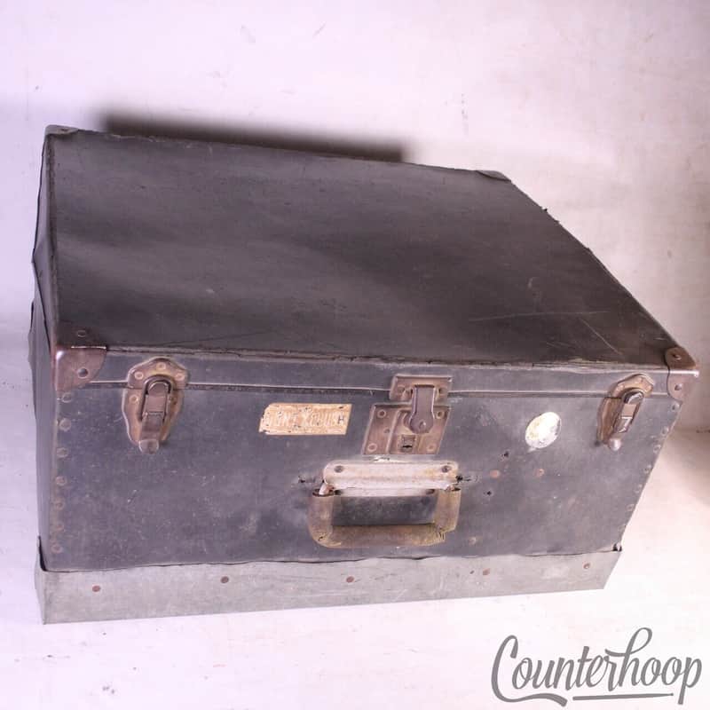 *Ludwig 23x19x11" Snare Drum Fibre Case+Hardware Section+Cymbal Tray Vintage 30s image 1