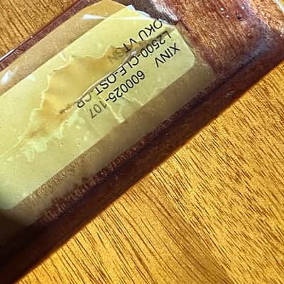 G&L CLF Research L-2500 Bass Body Okoume Old School Tobacco Sunburst image 3