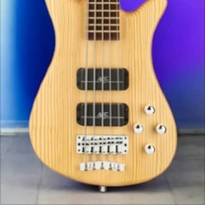 Warwick RockBass Streamer Standard, 5-String - Natural Transparent Satin image 5