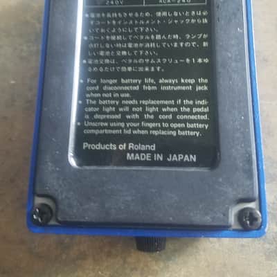 BOSS CS-2 Compression Sustainer 1986 Guitar Pedal Made in Japan Excellent Cond. image 5