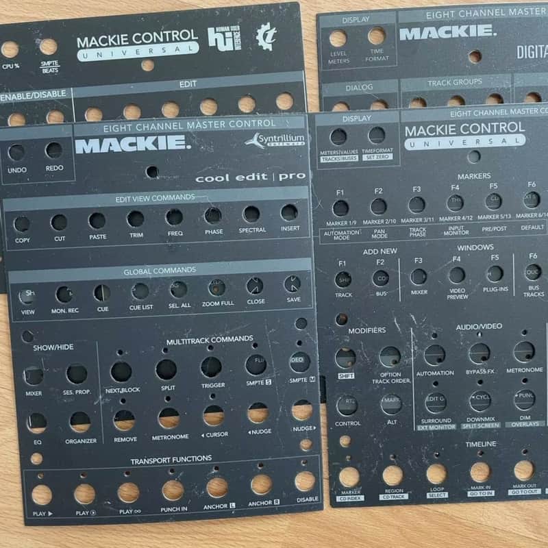 2004 – 2008 Mackie MCU Control Universal DAW Control Surface Gray